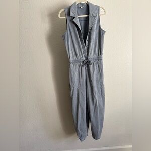 SPLENDID Carlotta Sleeveless Jumpsuit in Storm Blue